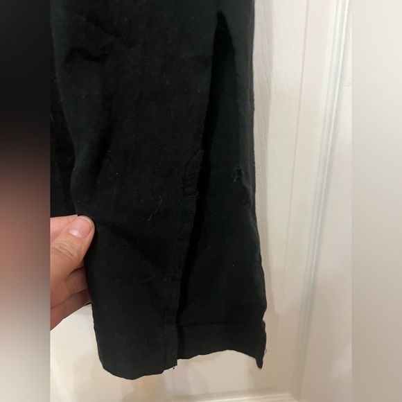 Pact Seaside Linen Polo Midi Dress black size medium - Picture 7 of 7